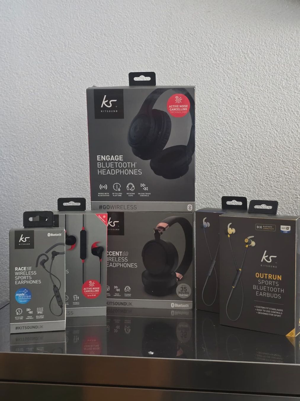 Kopfhörer: Kitsound Kopfhörer & Earbuds – Konvolut – Neu (gemäss Beschreibung) aus Emmen von BieteNurSo