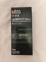 Kato 11-212 LED Innenbeleuchtung kaltweiss 6er Set