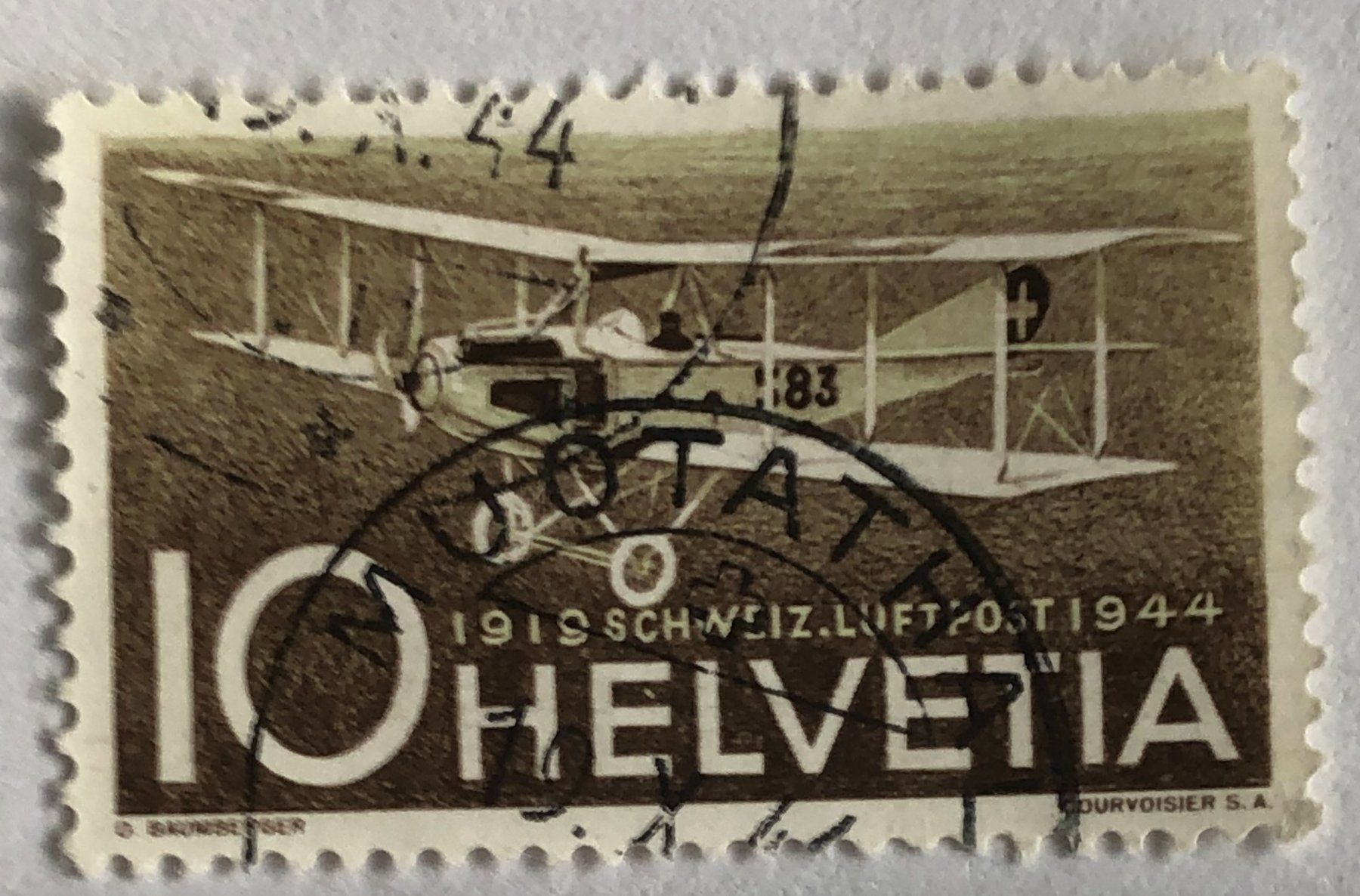 Alle Briefmarken: Nr.F 37 mit VollStempel  – Gebraucht aus Aarau von Billa007