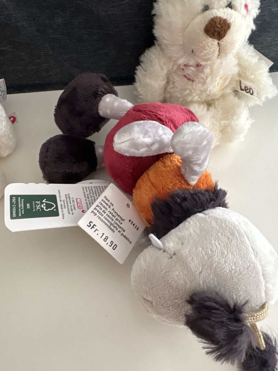 Nici Giocattoli: Lot 5 3x plushies new – Nuovo (secondo la descrizione) da Kerzers venduto da jas_c692 1