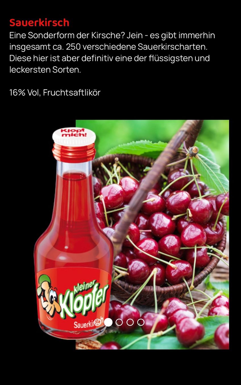 Bevande alcoliche: Kleiner Klopfer Fun Mix 25 Shots, 5 Sorten – Nuovo e nell'imballaggio originale da Basel venduto da Seifehuesli 3