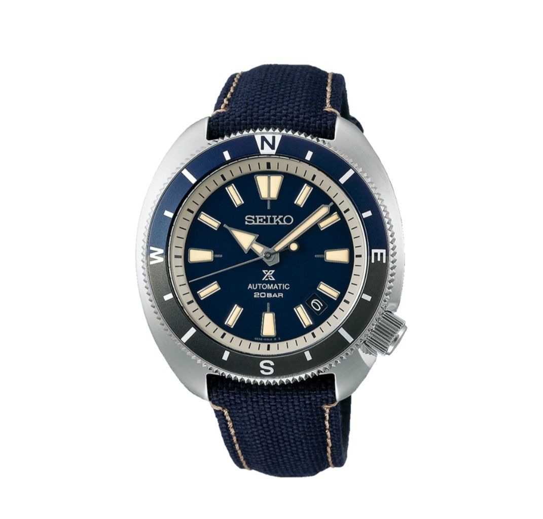 Seiko Orologi: Seiko Prospect SRPG15J-8 Land Tortoise Blue Automatic Diver – Nuovo e nell'imballaggio originale da St-Cergue venduto da gar_x2b7 1