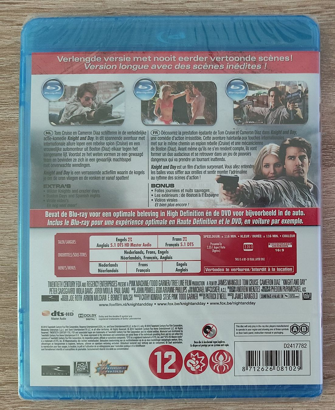 Alle DVDs: Blu-ray Knight and Day 2010 neuve – Neu und originalverpackt aus Grandson von proekt 1