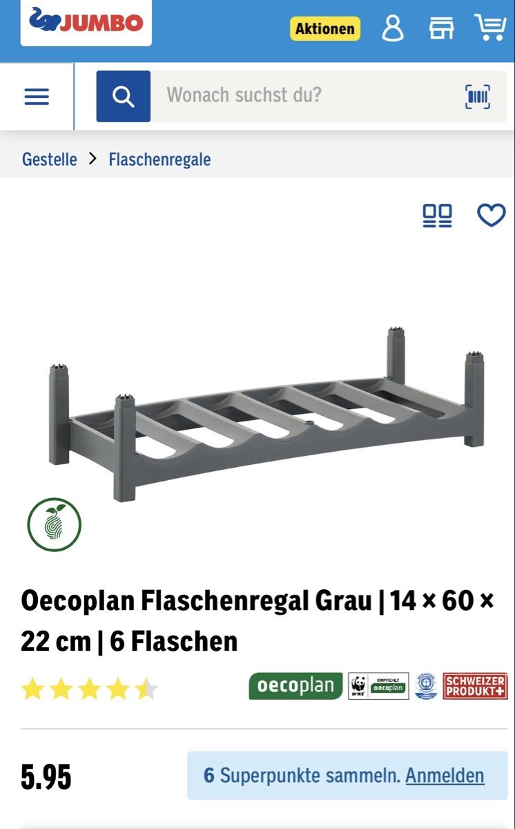 Scaffali: Weinregal – Nuovo (secondo la descrizione) da Bad Zurzach venduto da fri_7djd