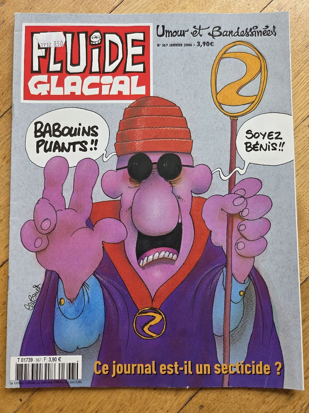 Fumetti: Fluide Glacial N°367 Janvier 2006 – Usato da Territet venduto da Cenh