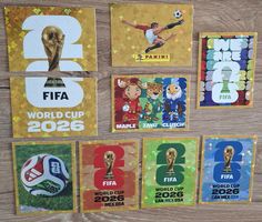 Panini FIFA World Cup 2026 Spezial-Sticker 00 + FWC1-FWC8