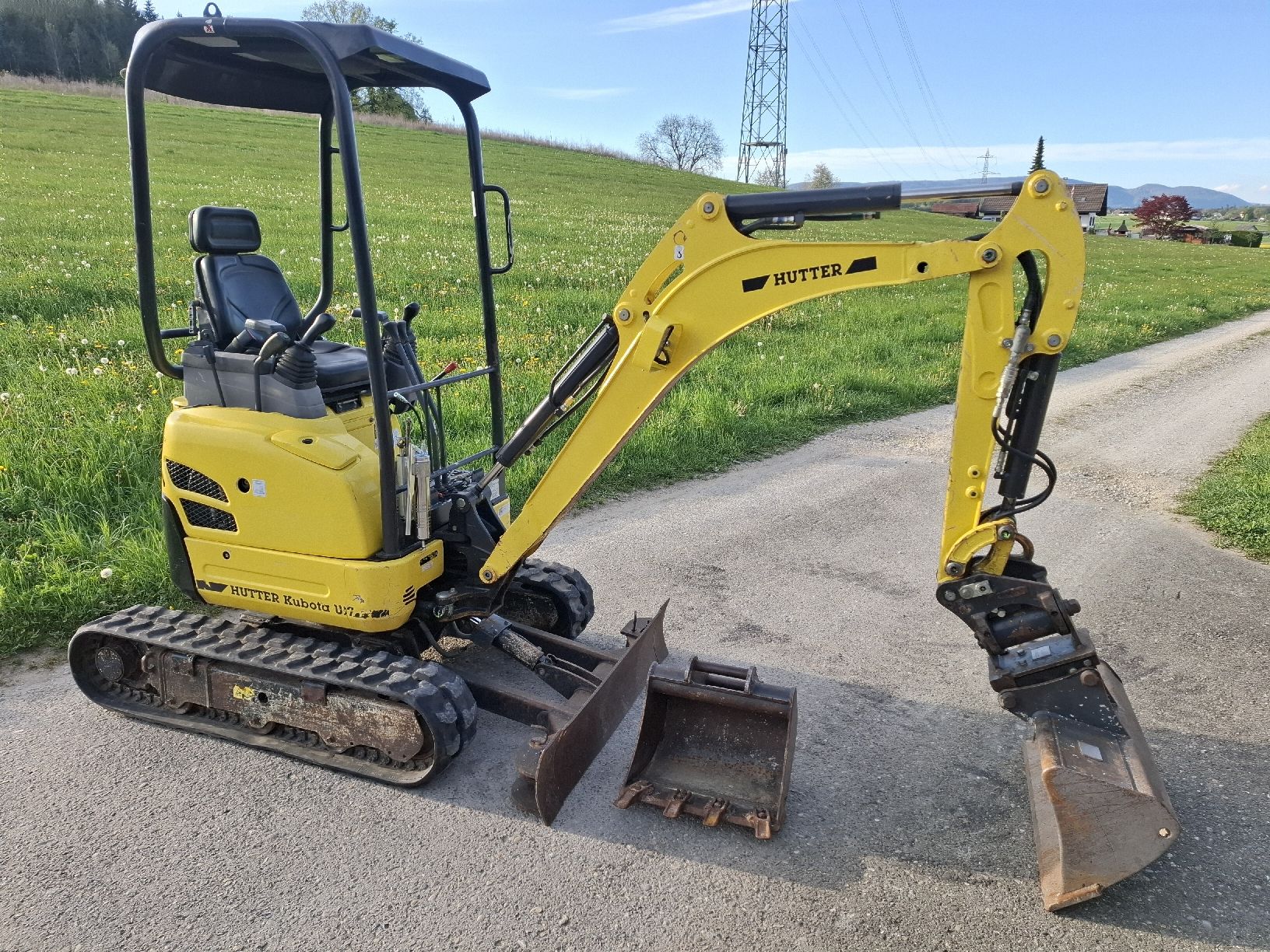 Kubota Excavateurs: Bagger Hutter Kubota U 17-3 – D'occasion à Höchstetten par Kimi17417 1