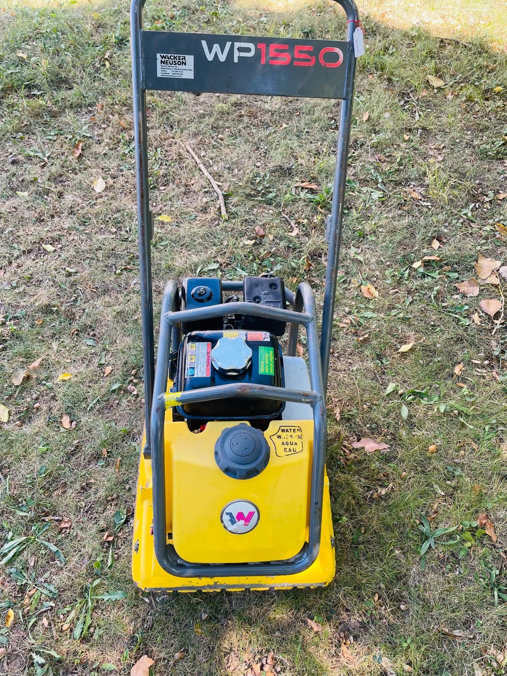Wacker Neuson Tutte le macchine: Vibroplatte Rüttelplatte Wacker Neuson / Honda – Usato da Dietikon venduto da L.L_GmbH 6