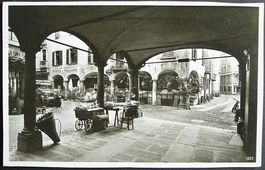 LUGANO Portici di Via Pessina Lastwagen TI 1677