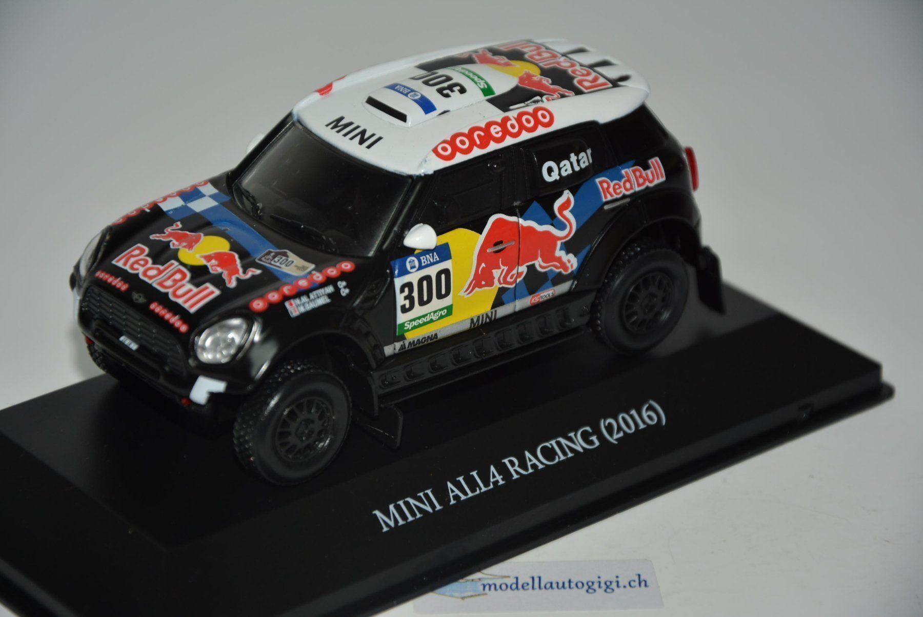 Modellini d'auto: Mini ALL4 Racing 2016 Rally Dakar , 1:43 – Nuovo e nell'imballaggio originale da Goldach venduto da Feivel9 1