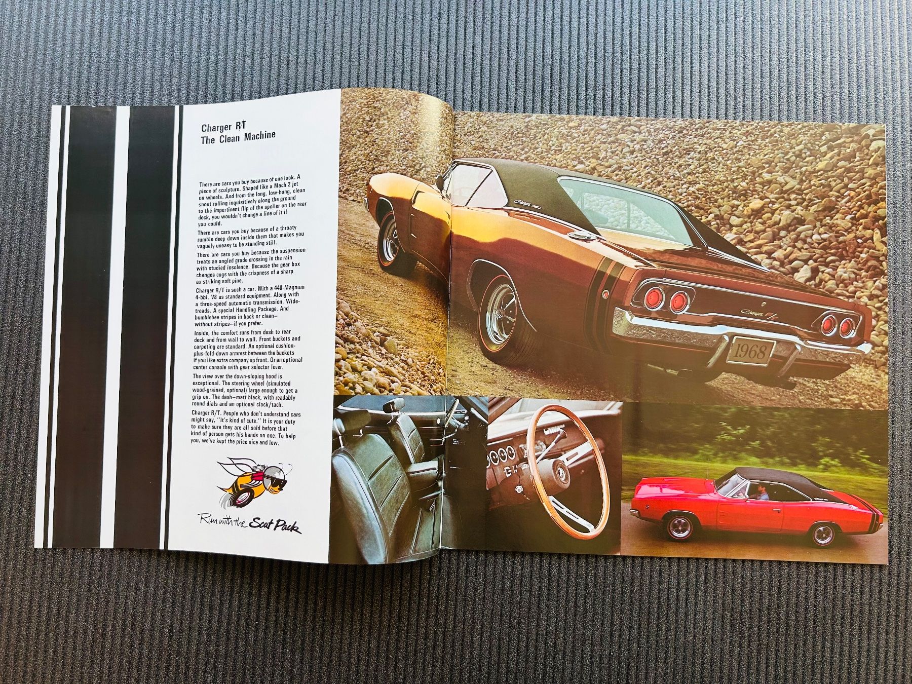 Dodge Documenti: Dodge Performance Original Brochure 1968 Charger Coronet – Usato da Herrliberg venduto da surfcafe