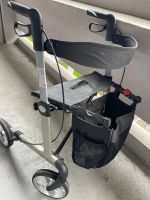 déambulateur pliable avec siege et panier intégré