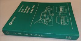 1978 SERVICE MANUAL DODGE OMNI  PLYMOUTH HORIZON