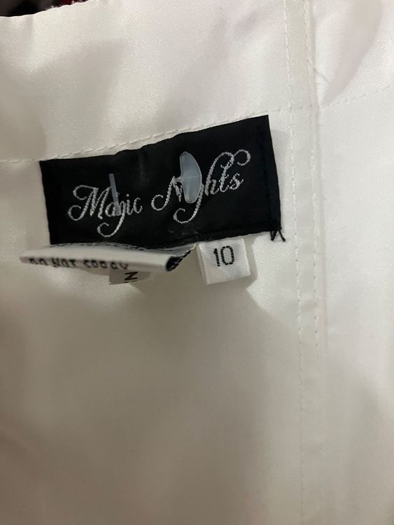 Vestiti: Sehr schönes Trauzeugin od. Hochzeits Kleid bestickt Gr:38 – Usato da Flums venduto da Limatools 3