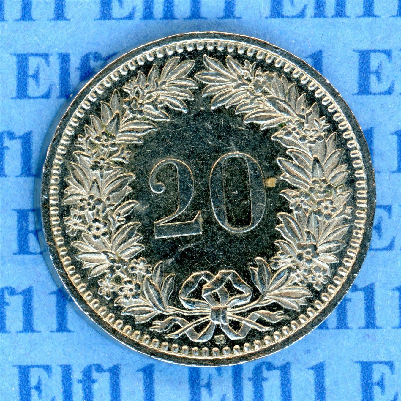 Tutti le monete: CHF___0.20 1988 -vz 20 Rappen – Usato da Widnau venduto da Elf11 1