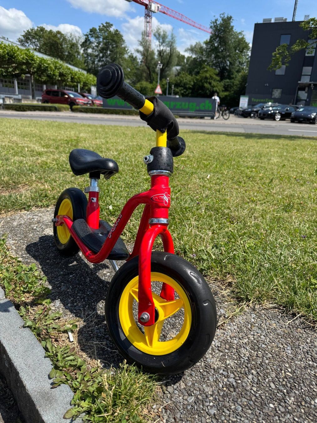 Puky Veicoli per bambini: PUKY Laufrad rot/gelb mit Ständer – Usato da Zug venduto da sch_2jb9 1