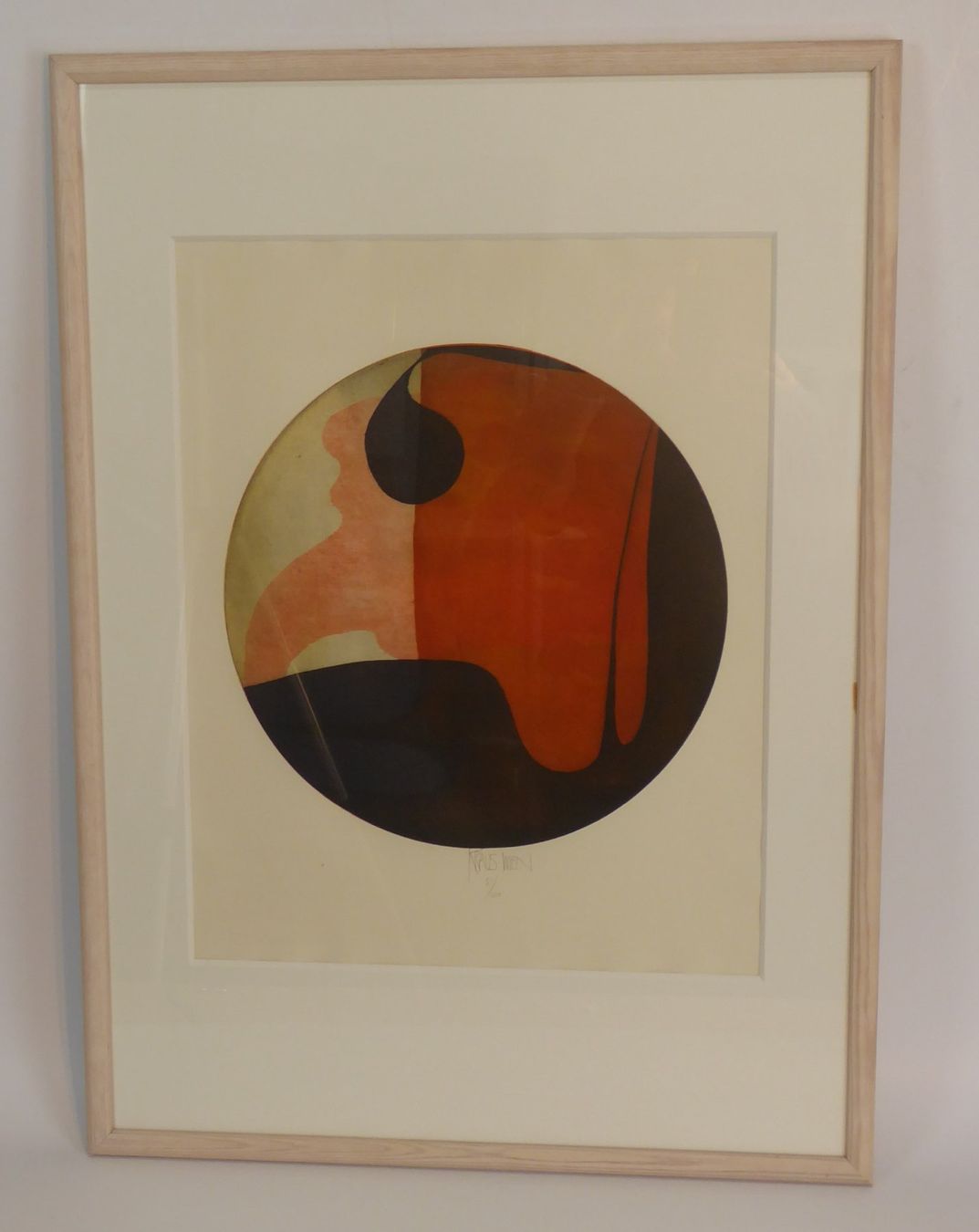 Grafica & Litografie: Farblinoschnitte von Gunther Kraus – Usato da Bern venduto da blaukreuz-brocki_BE 1
