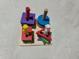 Jouet bois motricité fine