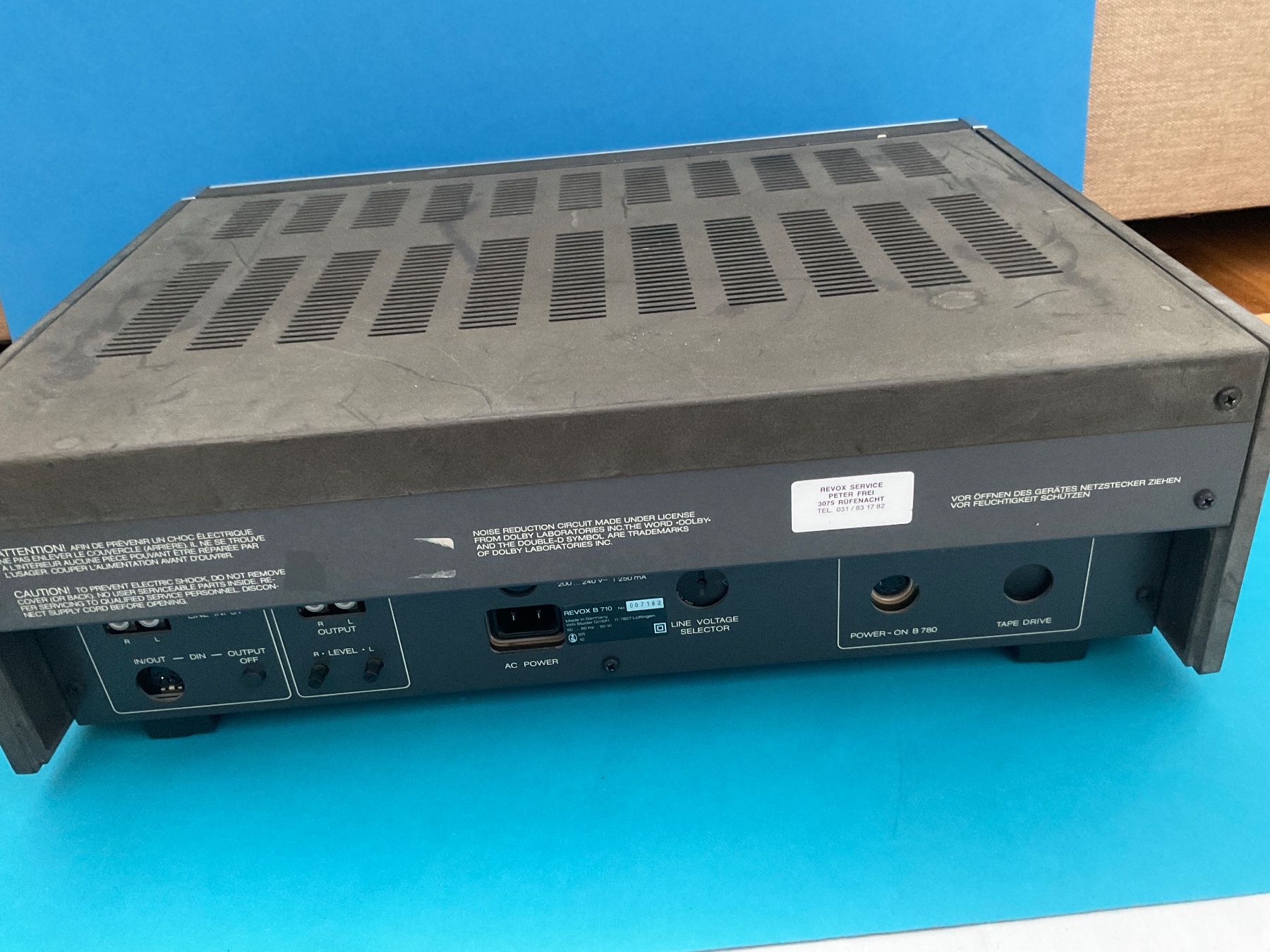 Revox Bandmaschinen: ReVox B 710 Cassette Tape Deck – Gebraucht aus Langenthal von RronJora 6