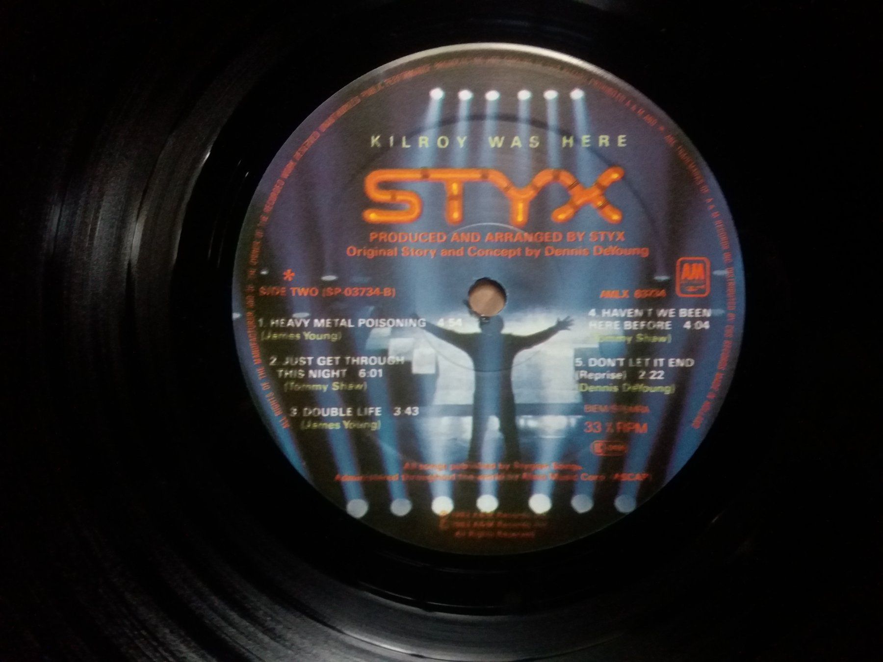 Schallplatten: LP (Styx) kilroy was here – Gebraucht aus Meyrin von toutatis 4