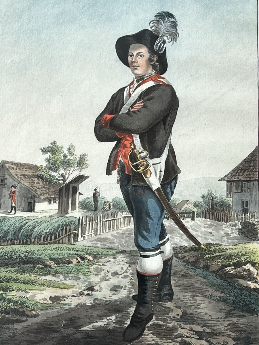 Stiche: Entlebucher Soldat Kupferstich Luzerner Kontingent – Gebraucht aus Adliswil von buch_und_kunst 5
