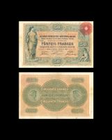 50 Franken Banknote Schweiz Serie 1 (Replica)