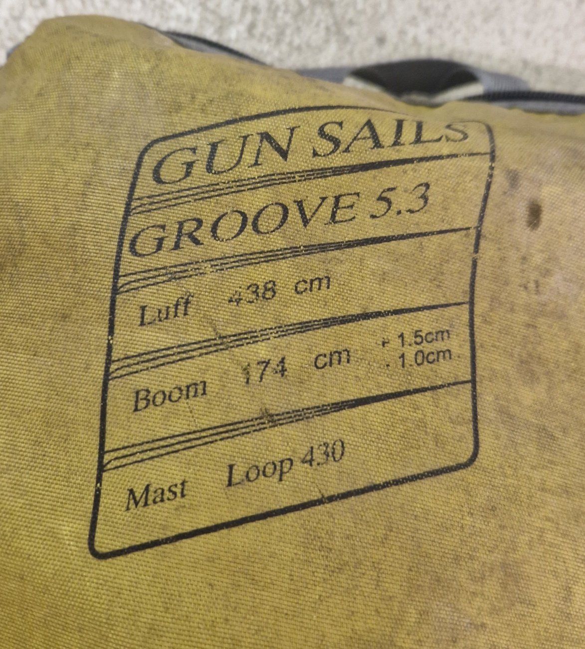 Surf: Gunsails Groove Freeride Segel – Usato da Stans venduto da Stockema 1
