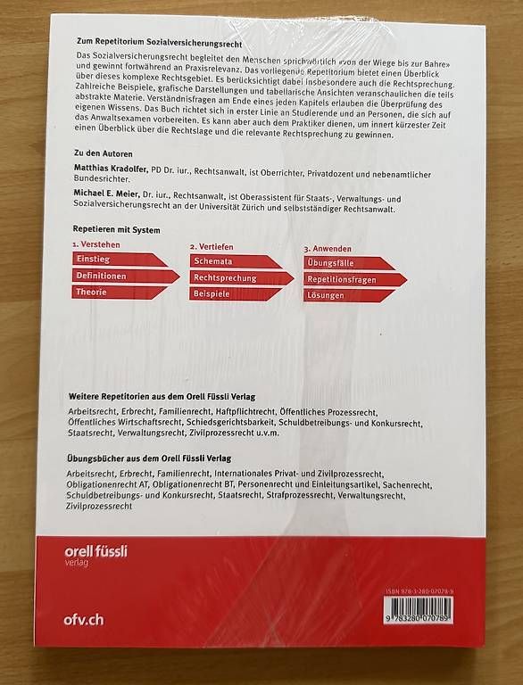 Bücher: Repetitorium Sozialversicherungsrecht – Gebraucht aus Baar von AlisaBXX 1