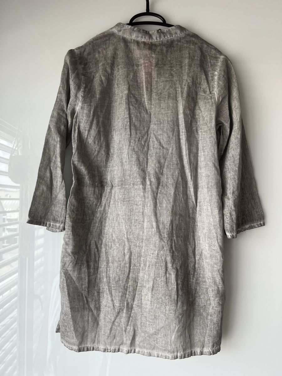 Tuniche: Moshi Tunika Gr. S, grau, neu, leichte Longbluse – Nuovo e nell'imballaggio originale da Langenthal venduto da ivet7 5