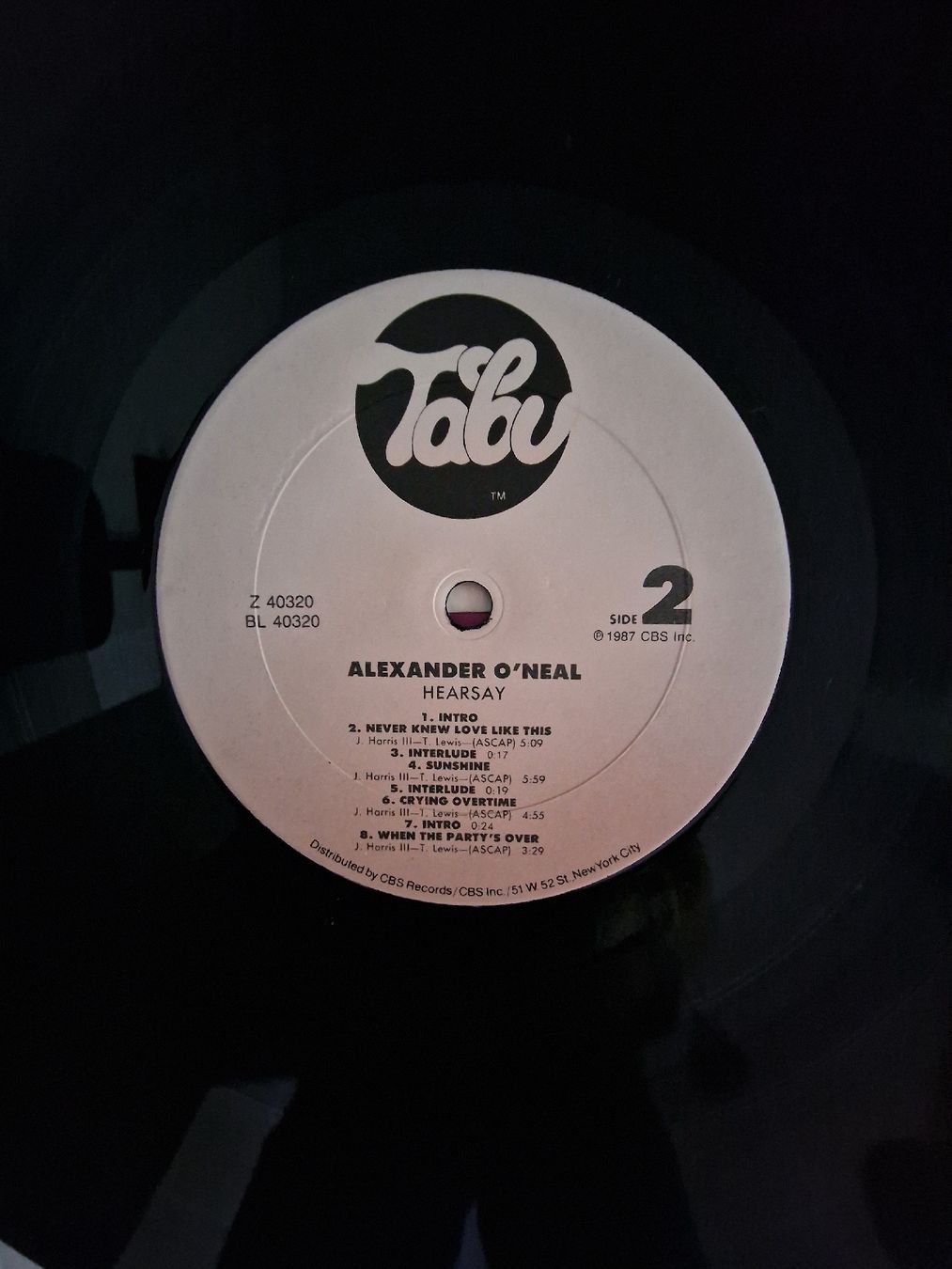 Schallplatten: Alexander O'Neal - Hearsay – Gebraucht aus Pfaffnau von gunport 5