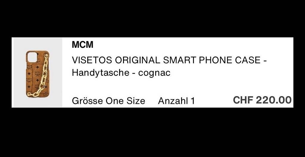 Cover & Protezioni schermo: MCM Visetos Original iPhone 12 / 12 Pro Case – Usato da Hinwil venduto da zu_zuli 3