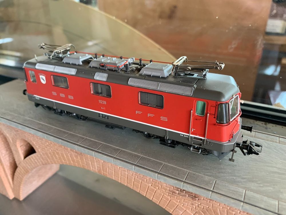Neu selten Märklin 37356 Re 4/4 Porrentruy SBB analog WS H0 (Neu und ...
