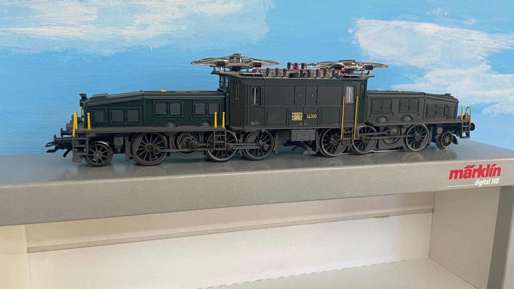Märklin Modellini di ferrovie: Märklin HO Krokodil 39560, Digital – Usato da Birmensdorf ZH venduto da 6109