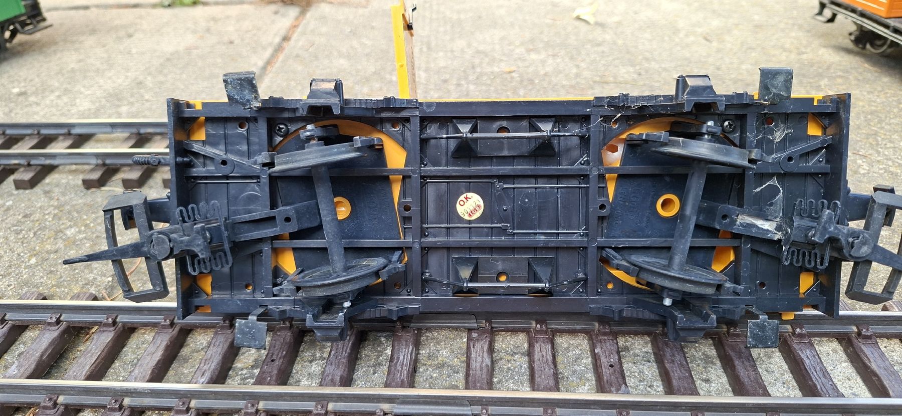 LGB Modellini di ferrovie: LGB Kranwagen Matra 4042 – Usato da Münsingen venduto da wd65 2
