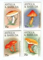Briefmarken "Pilze". Antigua und Barbuda