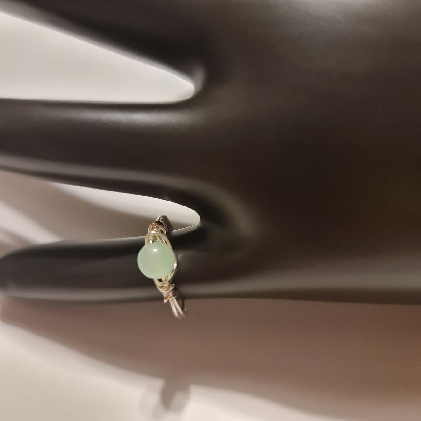 Ringe: Handgemachtes Schmuckset mit Aventurin – Neu und originalverpackt aus Grafstal von sel_yil