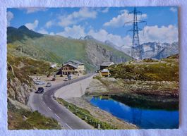AK GRIMSEL PASSHÖHE BE/VS, Gasthaus Grimselblick