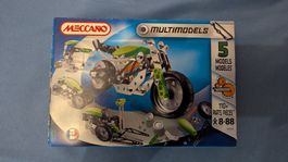 Meccano Multimodels 5 Modelle Motorrad Baukasten