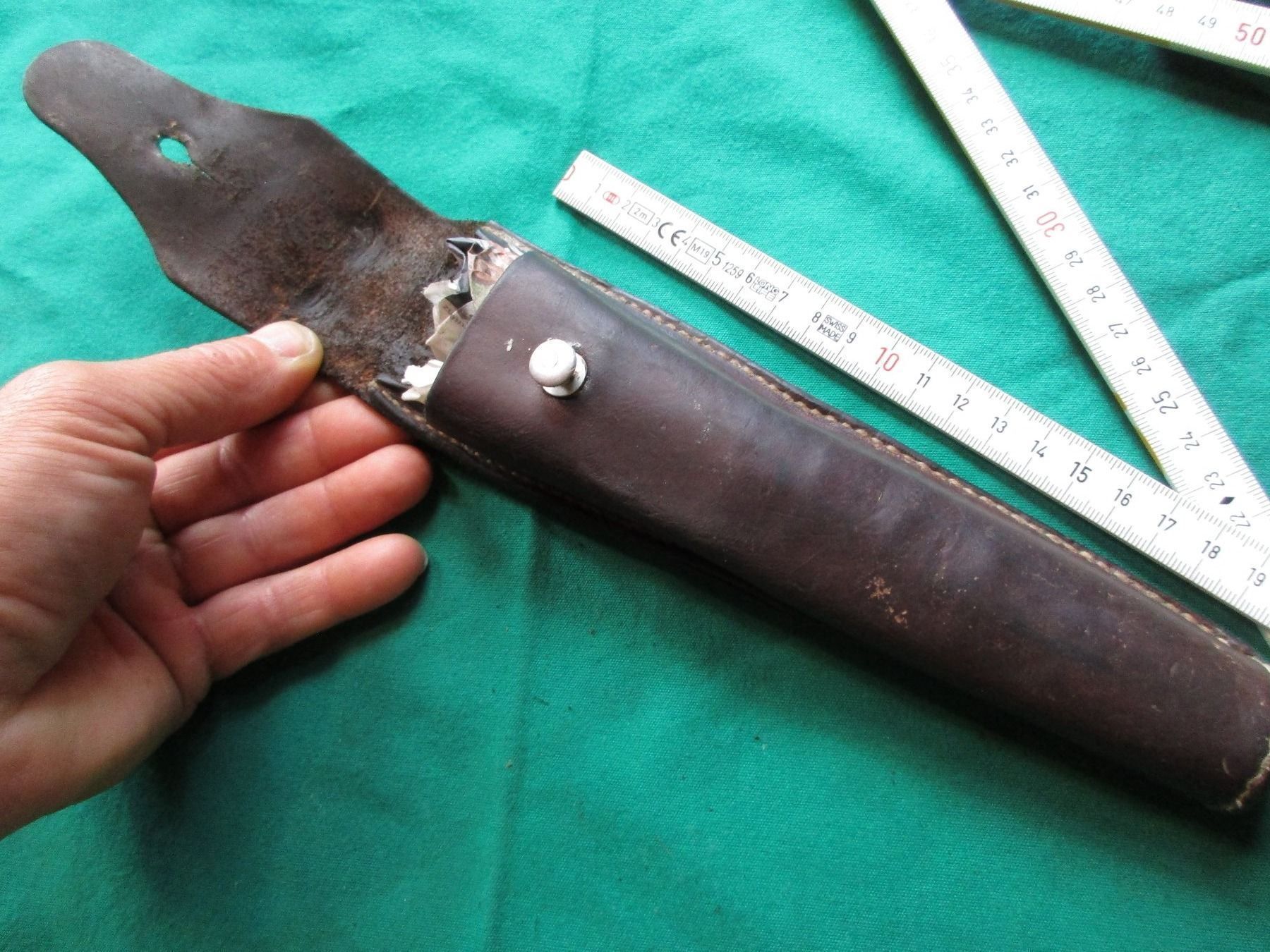 Schweizer Armee Armi bianche: Futteral zu Schiessbecher K31, 1945 – Usato da Bowil venduto da vifi01 5