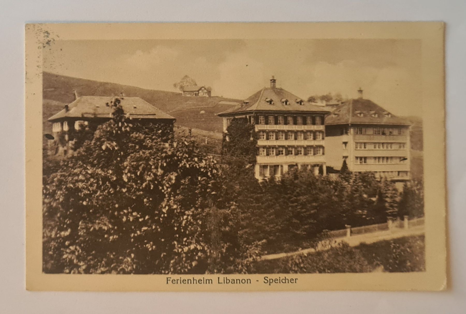 Cartoline postali: Ferienheim Libanon - Speicher n. Osermundigen 1925 – Nuovo (secondo la descrizione) da Ebikon venduto da Donar50