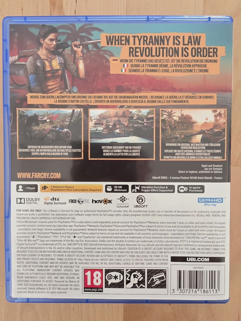 Jeux: Jeu Far Cry 6 PS5  – D'occasion à Hermenches par leo1803 1
