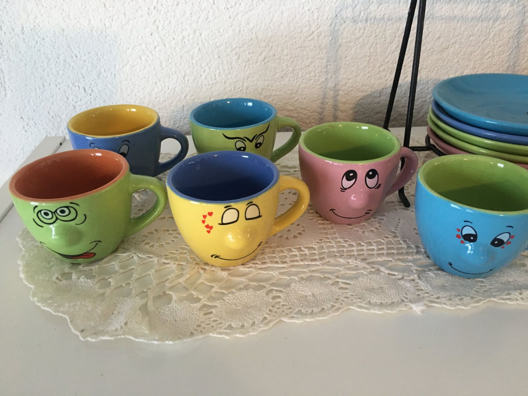 Set di piatti: Lustiges Espresso-Set – Usato da Eich venduto da Jokove63 1