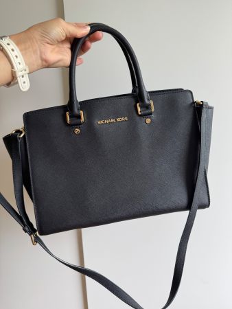 Michael Kors Handtasche, schwarz