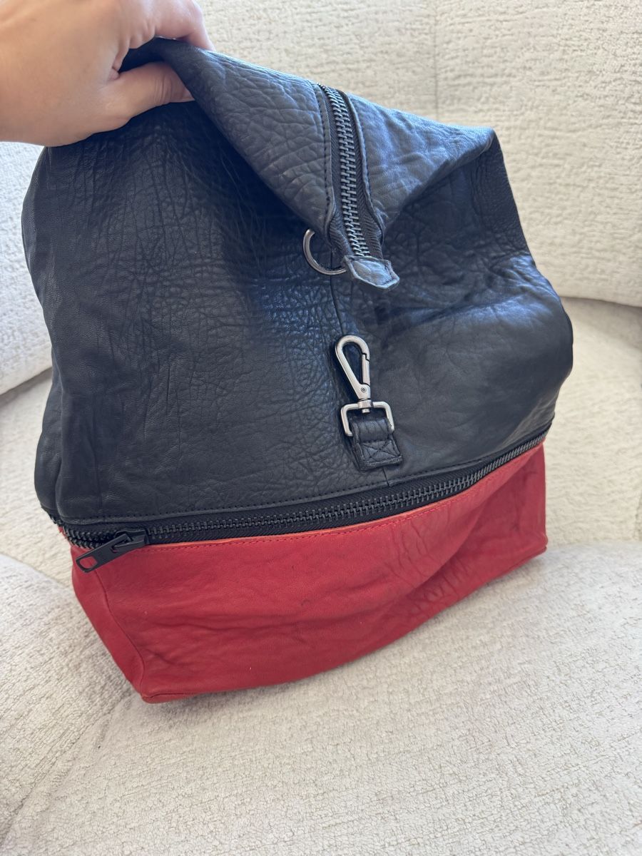 Sacs à dos: Tigha Leder Backpack / Weekender aus Schafleder – Neuf avec emballage d'origine à Zürich par di_archive 2