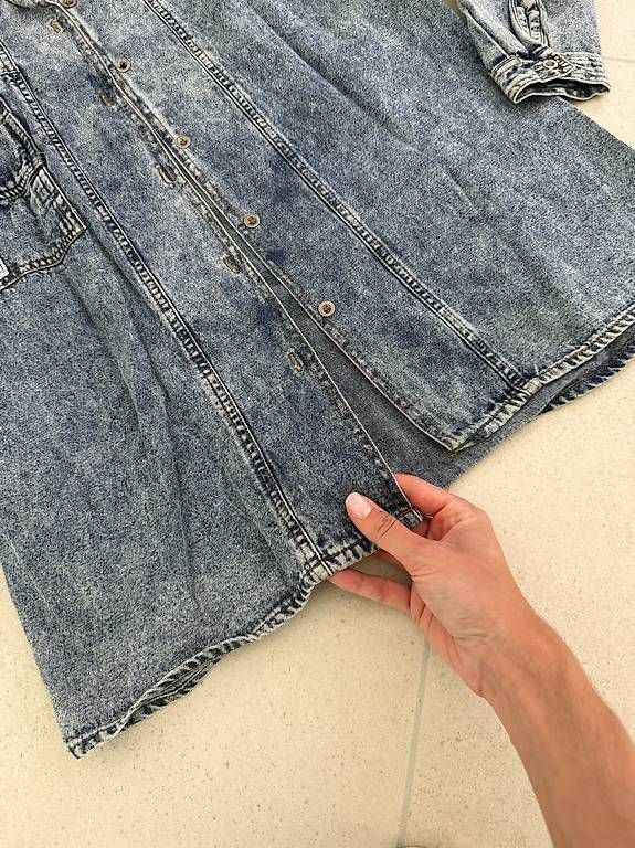 Blusen: Vintage Denim Bluse Gr. S – Gebraucht aus Merlischachen von GlamGarb 1