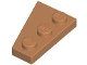 Lego Medium Nougat Wedge, Plate 3 x 2 Right 10 Stück