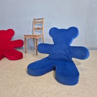 IKEA PS BRUM Bär Biegbar Unicef Stuffy Per Ivar Ledang blau