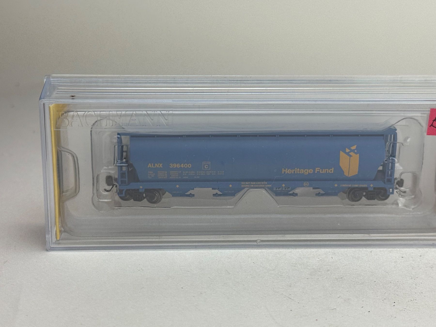 Modelleisenbahnen: EX-  Bachmann Silowagen Heritage Fund – Gebraucht aus Elm von Wikmtz