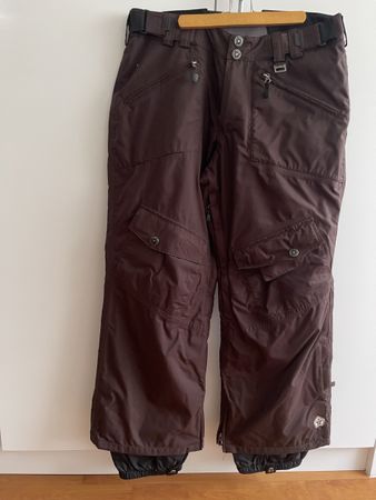 Snowboardhose braun Grösse M