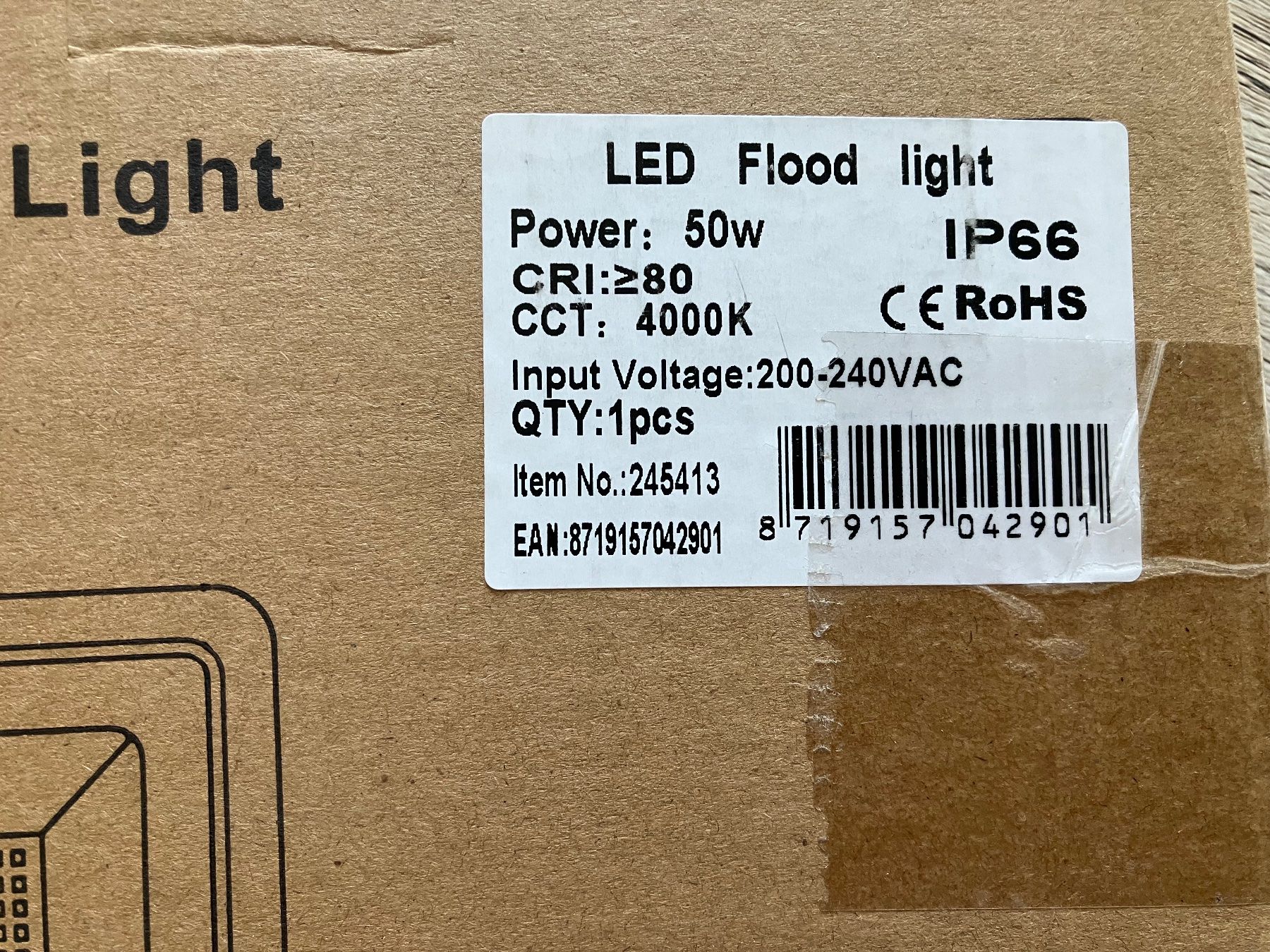 Fari: LED-Scheinwerfer 50W 5000lm 100D - 840 – Nuovo e nell'imballaggio originale da Rüti ZH venduto da Ochello 1